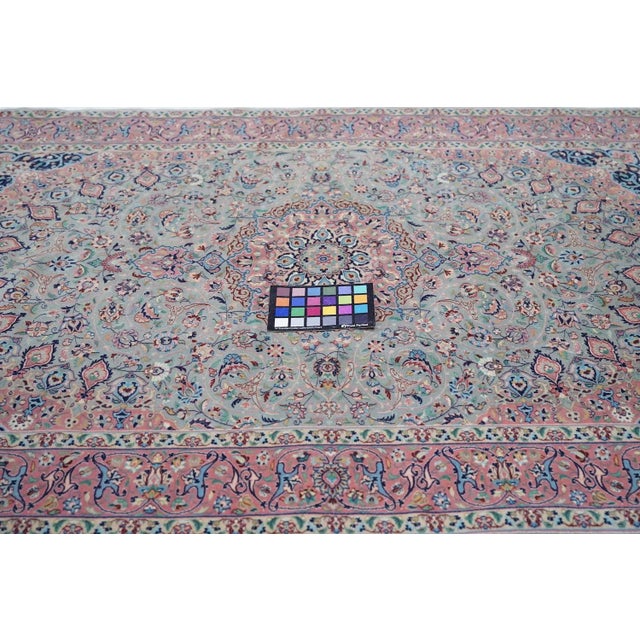 Vintage Isfahan Rug 3'4'' X 5'2'' For Sale - Image 9 of 10