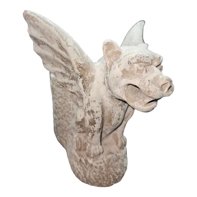 Vintage Levenger Ceramic Gargoyle Pen/Instrument Holder For Sale