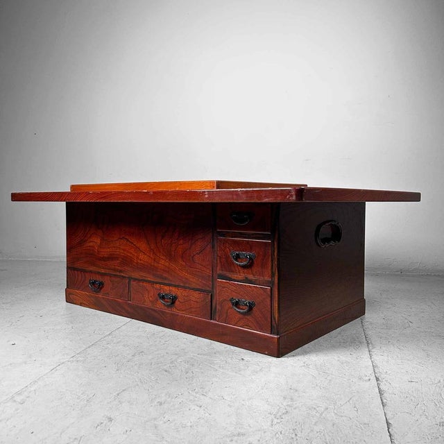 1960s Long Shōwa Traditional Nagahibachi Flower Bowl,, Japan, 1960s For Sale - Image 5 of 15