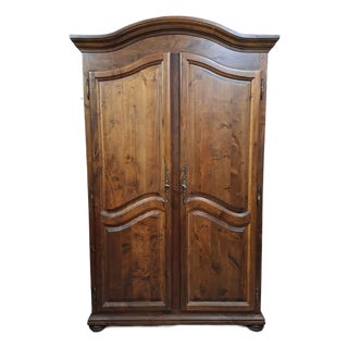 20th Century Louis XV Wooden Wardrobe For Sale