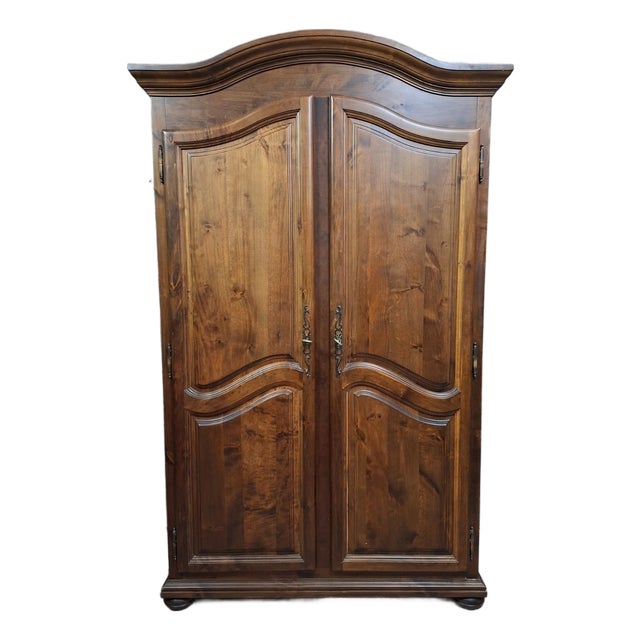 20th Century Louis XV Wooden Wardrobe For Sale