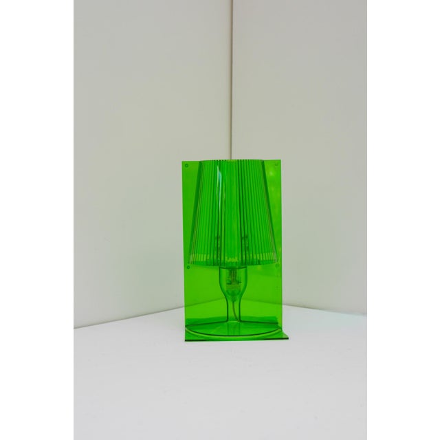 Take Table Lamp in Green Transparent Polycarbonate by Ferruccio Laviani for Kartell, 2003 For Sale - Image 10 of 17