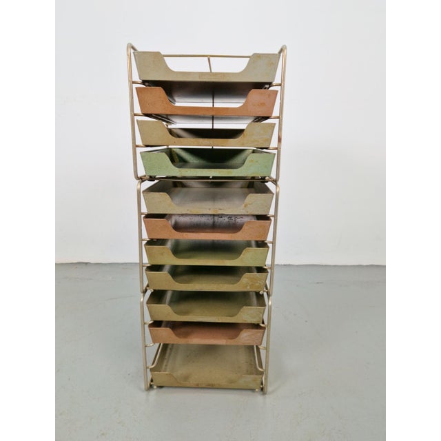 1930s Vintage Desk Organizer, 1930, Set of 3 For Sale - Image 5 of 10