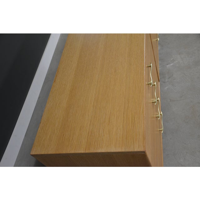 1960s Refinished Oak Long Dresser by Rway Furniture For Sale - Image 10 of 10