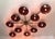 Amethyst 21st Century Dieci Bronze Amethyst Bubbles Murano Flush Mount by Fabio LTD For Sale - Image 8 of 10