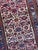 1930s 1930s Linen Ground Water Garden Hamadan Ice Blues Rug 2.7 x 9.10 For Sale - Image 5 of 10