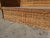 Vintage 72” Handwoven Rattan Sofa With Large Braid Trim For Sale - Image 11 of 12