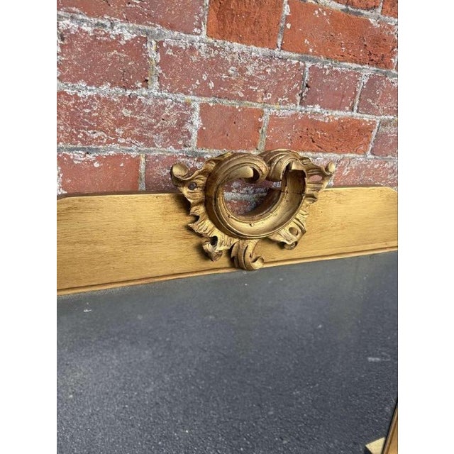 W: 126cm (49.6")h: 92cm (36.2")d: 8cm (3.1") a superb good size antique english 19th century carved wood gilt overmantle...