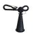 Vintage Italian Black Gaucho Desk Lamp by Studio P.E.R for Egoluce, 1980s For Sale