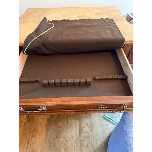 Wood Ille De Cite Buffet Server by Century For Sale - Image 7 of 8