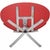 Corona Chair in Red Fabric by Erik Jørgensen, 2000s For Sale - Image 14 of 16