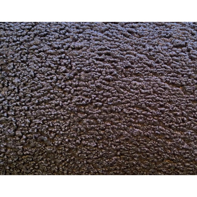 Textured Gray Poodle Lumbar Pillows - a Pair For Sale - Image 4 of 5