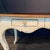French Provincial French Provincial Louis XV Style Paint Decorated Writing Desk For Sale - Image 3 of 14