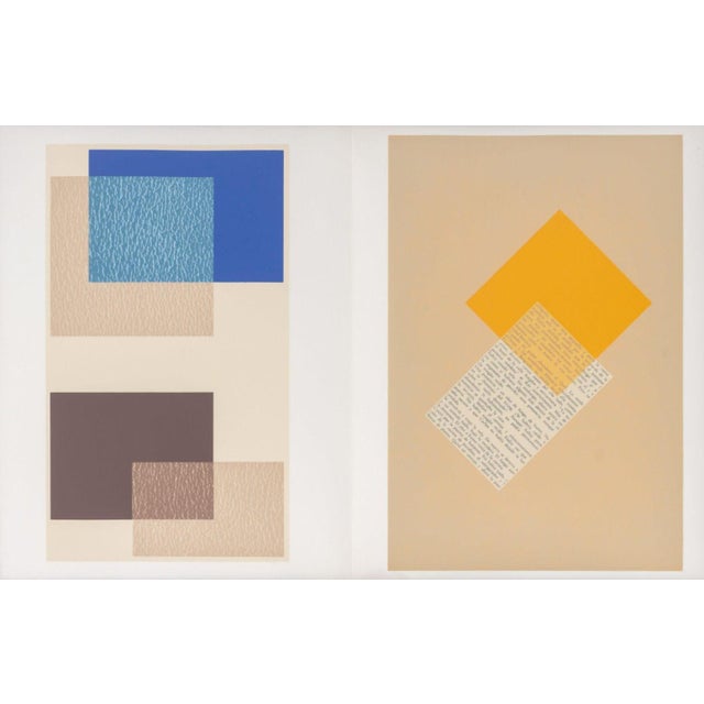 Josef Albers (German/American, 1888-1976), "The Interaction of Color Plate IX-3", Screenprint in Colors on Paper, 1973,...