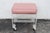 Late 20th Century Mid Century Modern Vintage Lucite Vanity Stool For Sale - Image 5 of 12