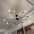 Metal Vintage European Sputnik Flush Mount Chandelier For Sale - Image 7 of 12