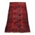 Vintage Afghan Khal Mohammad Single Column Aina Gul Bokhara Rug - 6'7" X 3'11" For Sale