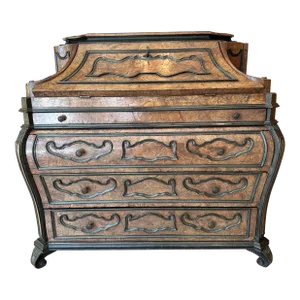 Antique Italian Slant Front Desk With Two-Tone Finish, Circa 1830 - Milano, Italy
