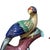 Pair Parrot Phoenix or Peacock Bird Figurines Table Sculptures - Hand Painting Chinese Porcelain Book Matching Set - Chelsea House Mottahedeh Style For Sale - Image 4 of 10
