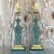 Vintage Boho Maitland Smith Patinated Fleur De Lys Lamps - a Pair For Sale - Image 9 of 13