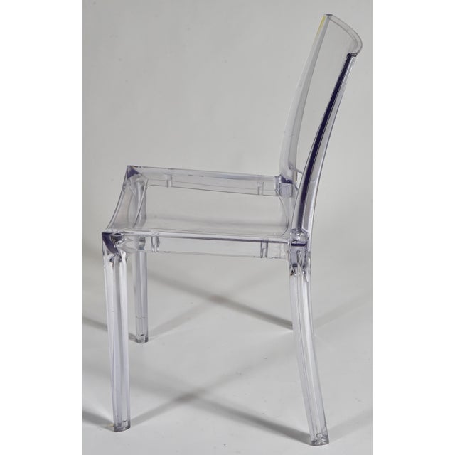 B-Side Transparent Polycarbonate Chair in the Style of Grandsoleil For Sale - Image 4 of 6