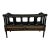 Vintage Maitland-Smith Style Ebony and Gilt Wood Canterbury For Sale