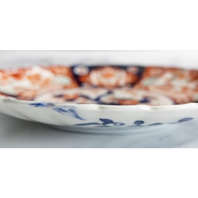 Large Antique 19th Century Meiji Japanese Imari Chargers, a Pair For Sale - Image 11 of 14