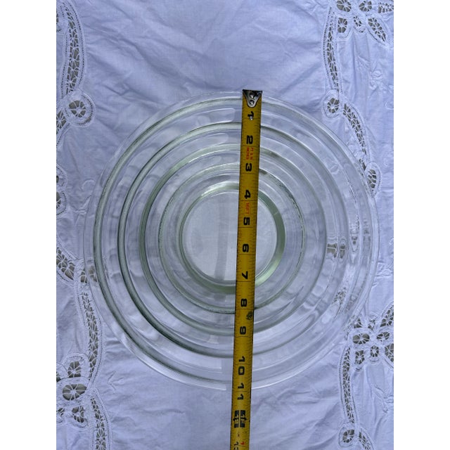 Mid-Century Modern Vintage MCM Mid Century Modern Decorative Glass Bowl For Sale - Image 3 of 6