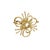 Asian 14k Gold Mikimoto Akoya Pearl Brooch Circa 1960 For Sale - Image 3 of 4