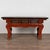 Chinese 19th Century Chinese Red Altar Console Table With Carved Drawers For Sale - Image 3 of 18