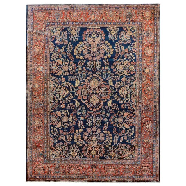 Early 20th Century Mohajeran Rug For Sale - Image 11 of 11