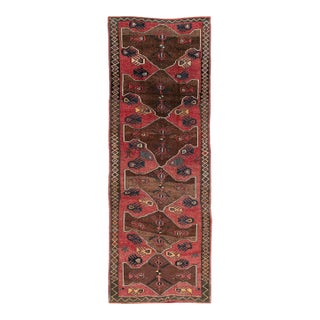 Galerie Shabab Collection Mid-20th Century Turkish Anatolian Wide Gallery Runner For Sale