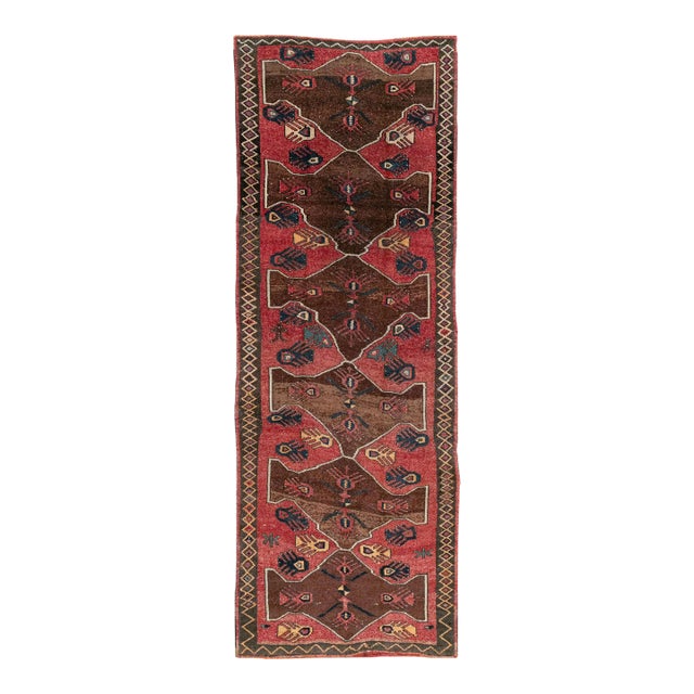 Galerie Shabab Collection Mid-20th Century Turkish Anatolian Wide Gallery Runner For Sale