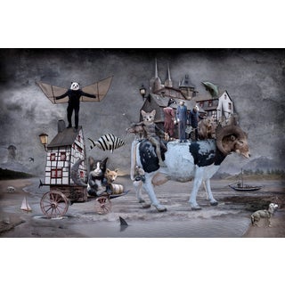 Wanderers by Marcin Owczarek | Photography on Fine Art Hahnemühle Animals and whimsical scenes. For Sale