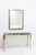 Vintage Italian Furniture Set with Console Table and Wall Mirror, 1970s, Set of 2 For Sale - Image 10 of 10