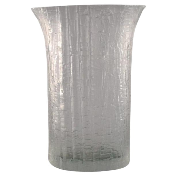 Mouth-Blown Art Glass Vase by Timo Sarpaneva, Finland, 1960s For Sale