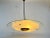 Mid-Century Modern Italian Brass and Glass Pendant Lamp, 1950s For Sale - Image 8 of 13