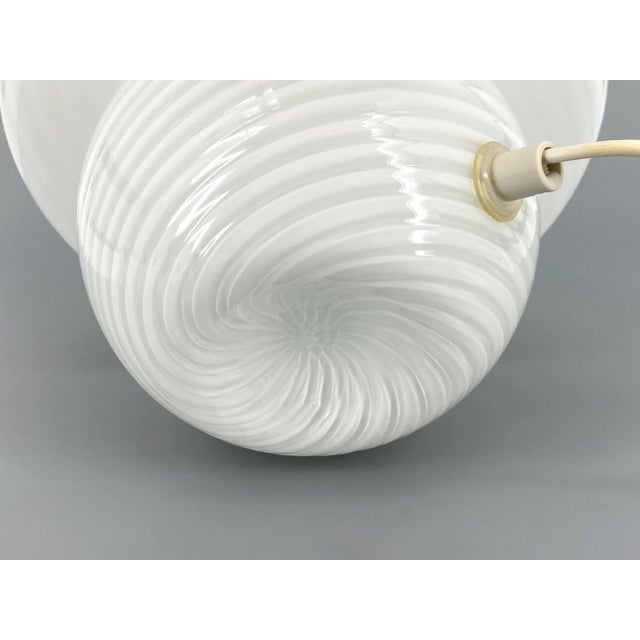 Mid-Century Modern Mushroom Lamp in Murano Glass by Vetri Murano, Italy, 1970s For Sale - Image 3 of 12