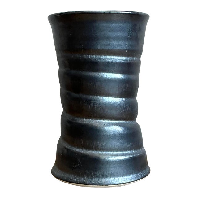 Vintage Original Studio Pottery Vase For Sale