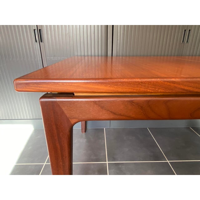 Vintage Scandinavian Extendable Table in Teak, 1960s For Sale - Image 12 of 18