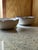 Hand-Thrown Ceramic Bowls with Scalloped Rim and Hydrangea Motif, 1980s, Set of 2 For Sale - Image 13 of 16