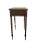 Wood Late 20th Century Mahogany One-Drawer Side Table With Spindle Leg and Brass Handle For Sale - Image 7 of 11