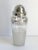 Chrome Mid 20th Century Mid-Century Modern Silver-Banded Glass Cocktail Shaker For Sale - Image 8 of 13