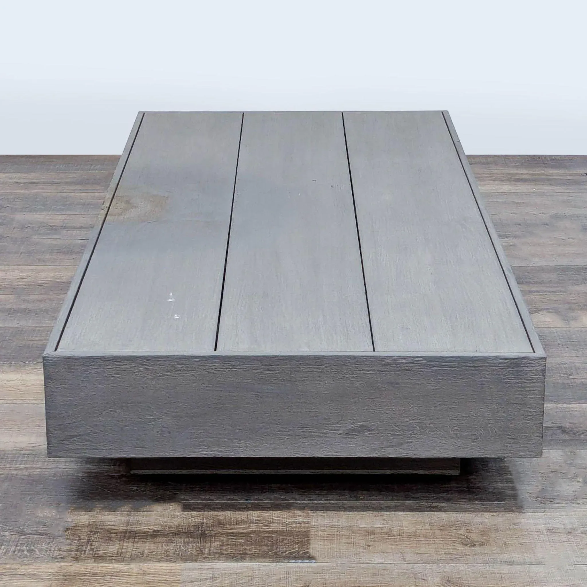 Restoration Hardware Cape Town Teak Coffee Table - Thumbnail 5