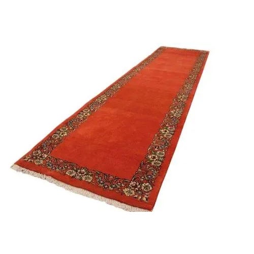 Textile Middle Eastern Sarough Runner Rug For Sale - Image 7 of 11