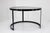 21st Century Set of Two Iron Nesting Tables with Glass and Wood Tops, Spain For Sale - Image 6 of 8