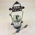 Silver Victorian Era Meriden Silver Plate & Pressed Glass Pickle Castor & Tongs For Sale - Image 8 of 18