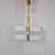 Mid-Century Modern Mid-Century Brass and Glass Pendant from Kaiser, 1960s For Sale - Image 3 of 12