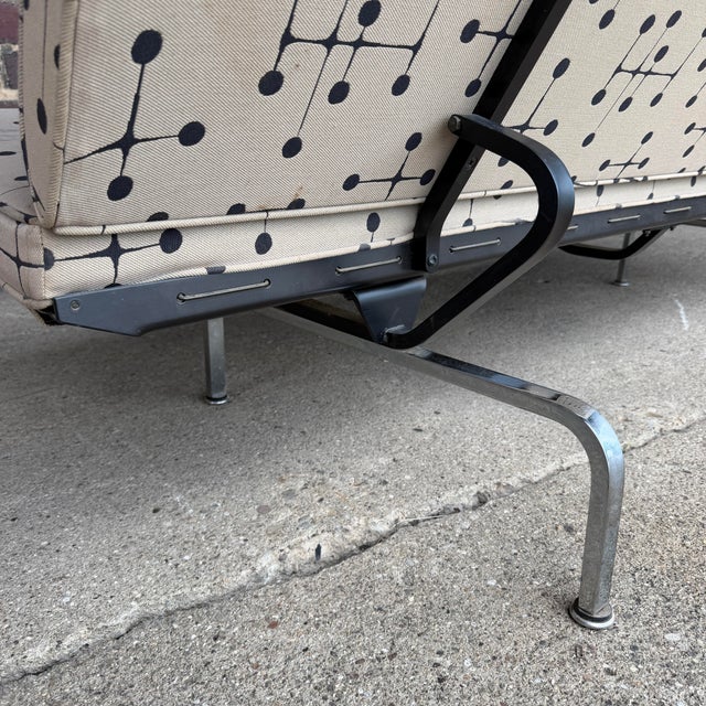 Tan Eames for Herman Miller Compact Sofa For Sale - Image 8 of 12