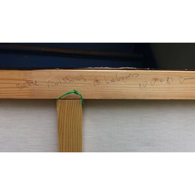 Early 21st Century Jacques Grange, Entre Moissons Et Labours, 2016, Mixed Media For Sale - Image 5 of 6